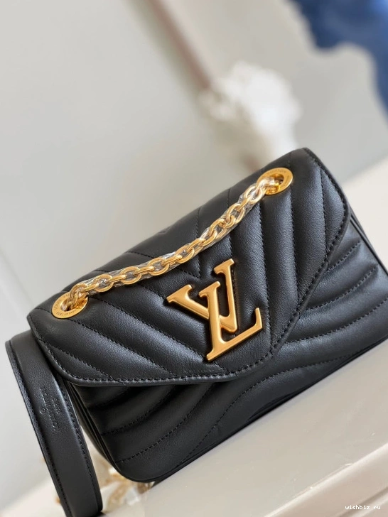 WIS NEW WAVE BAG PM CHAIN VUITTON LOUIS 0710